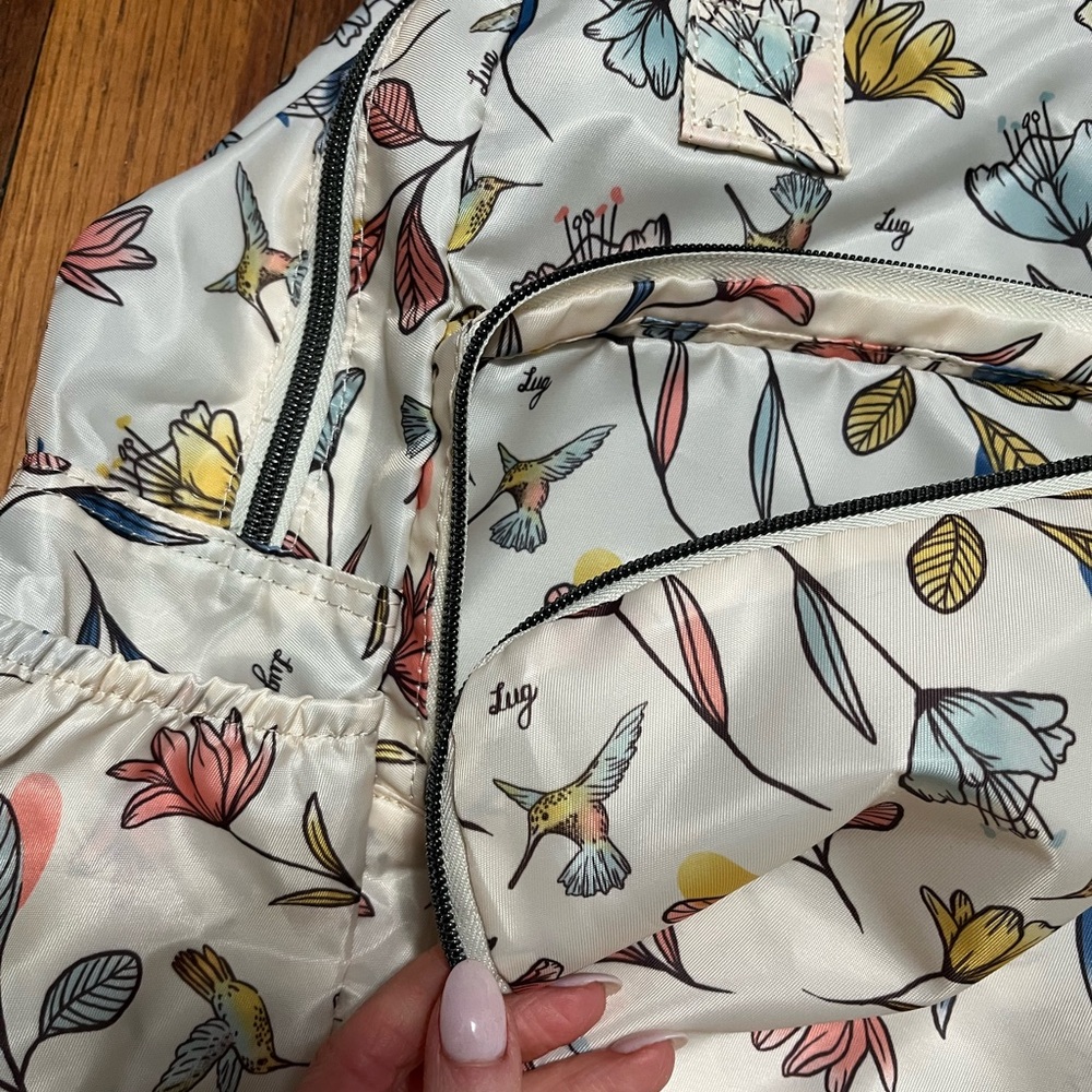 Lug Lightweight Foldable Packable Hummingbird Flo… - image 5